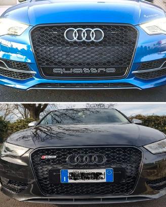 GRIGLIE ANTERIORI AUDI A3 S3 RS3 2009-2025