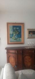 Quadro dipinto a olio su tela