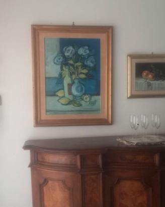 Quadro dipinto a olio su tela