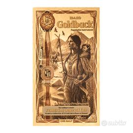 1/2 Idaho Alpha Banconota Oro, 1/2000 oz