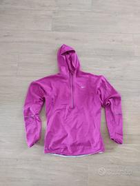 Felpa nike running donna con cappuccio