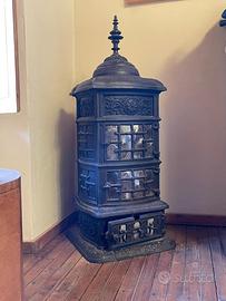 Stufa in ghisa d epoca Canada Stamp