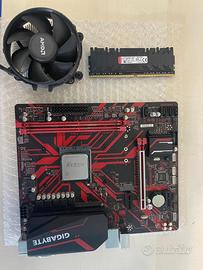 Bundle PC: Ryzen 5 2600 + Gigabyte B450M + RAM Hyp