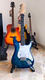 Chitarra elettrica Eko S350 +Setup +Regali