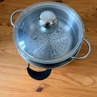 Pentola casseruola acciaio inox Lagostina