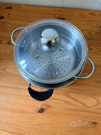 Pentola casseruola acciaio inox Lagostina