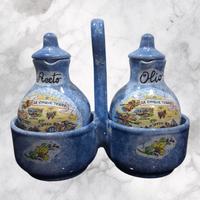 🍶Set oliera in ceramica PisaPia – Made in Italy
