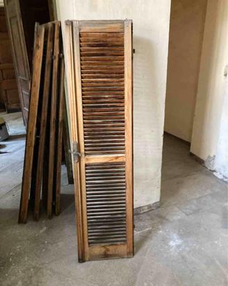 Persiane antiche in legno