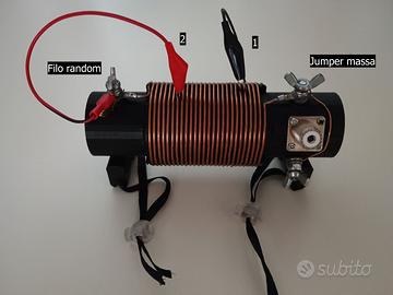 Antenna Bobina Hf mutibanda, accordabile per  Qrp