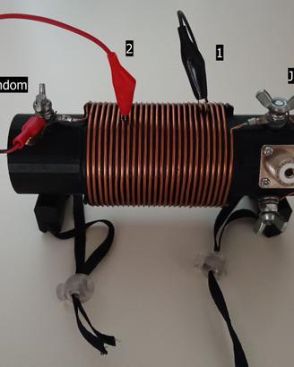 Antenna Bobina Hf mutibanda, accordabile per  Qrp