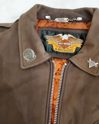 Giacca da motociclista Vintage Harley Davidson