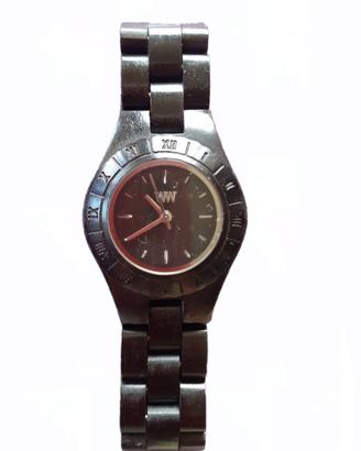WEWOOD Moon black Originale Orologio polso Legno