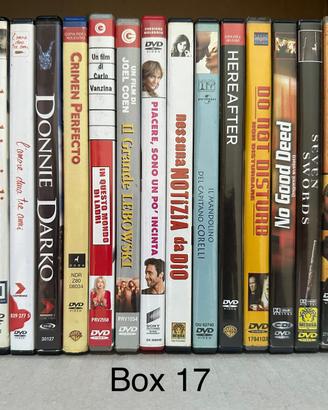 (Box 17 - 18) Film dvd ex-noleggio