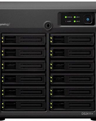 NAS Synology DS2411+ (hdd 30tb)
