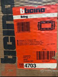 Stock 100 pz supporti Living Bticino  4703