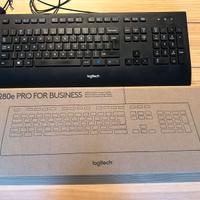 Logitech K280E Pro Tastiera, Nero o Bianco - Nuovo