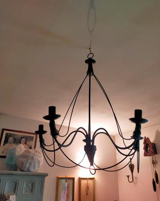 candelabro da soffitto ed uno da parete
