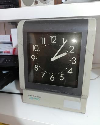 Timbracartellino Seiko Precision QR-900 Jap clock