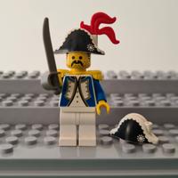 Lego minifigure Pirates Governatore Imperiali