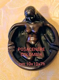 Posacenere Colombia Ceramica Artigianale Vintage 