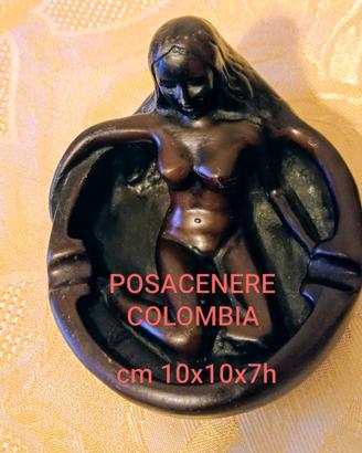 Posacenere Colombia Ceramica Artigianale Vintage 