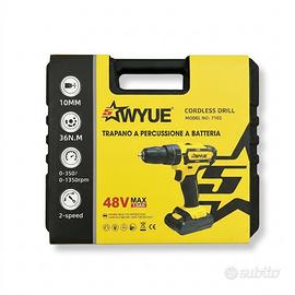 Trapano a Percussione a Batteria Wyue 7102