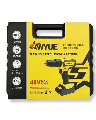 Trapano a Percussione a Batteria Wyue 7102