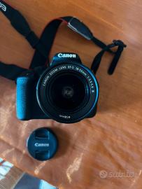 Canon EOS 1200D + Obiettivo 18-55mm + 55-250mm