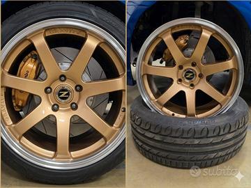 : Cerchi Rari GREEDY GRAVITY Gulf Flame 18" 5x114.