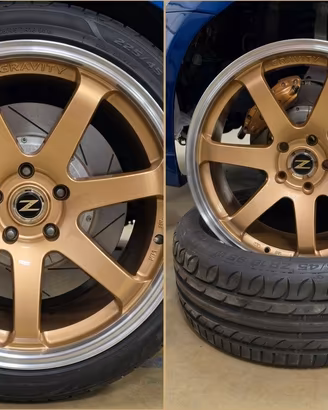 : Cerchi Rari GREEDY GRAVITY Gulf Flame 18" 5x114.