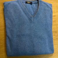 Maglia a collo a V in taglia M mistolana della Uni