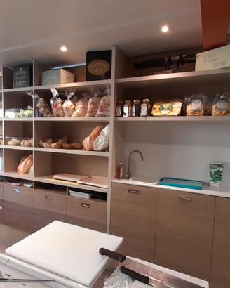 Mobile banco negozio alimentari