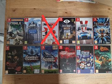 Giochi Nintendo Switch NSW, ottimi, italiano, rari
