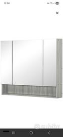 specchio contenitore bagno