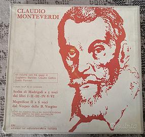 Box Cofanetto Monteverdi con 2 vinili e 1 libro