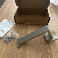 2 porta rotolo bagno da parete con viti - NUOVI