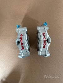 Coppia pinze brembo stylema ducati interasse 100