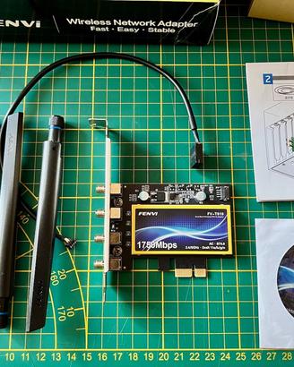 Scheda Wifi PCIe Fenvi FV-T919 AC 1750mbps BT 4.0 