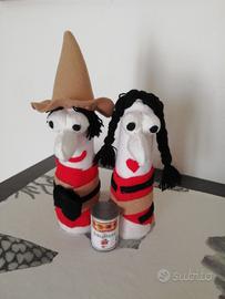 pupazzo Caballero e carmencita 