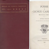 POESIE DI GIOSUE' CARDUCCI 1850-1900