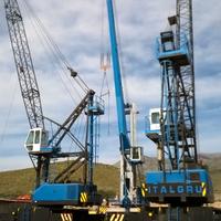 Gru tralicciata Italgru gs 180 portuale