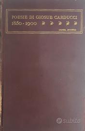 Libro Giosuè Carducci 1850 1900