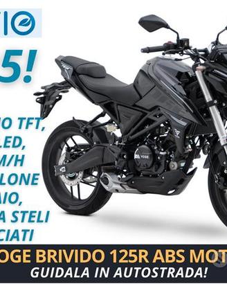 VOGE BRIVIDO 125 2026 MOTO INTERESSI ZERO FURTO CO