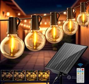 Catena Luminosa Esterno Solare 17M/56FT