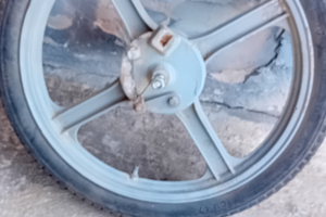 Motore e cerchio si piaggio