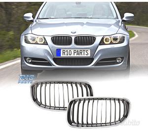 GRIGLIE BMW E90 LCI 08-12 CROMATO NERO