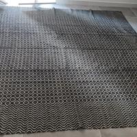 Tappeto/coperta antica tessuta a Villanova Montele