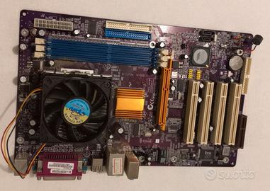 Scheda madre KT600-A con processore AMD