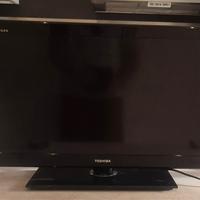 TV LED TOSHIBA 26 "  con  DECODER