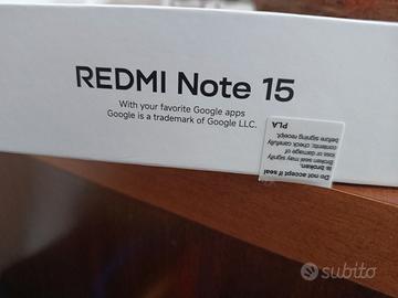 Redmi note 15 8/256 gb black